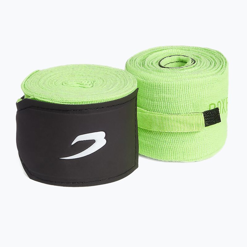 Bandáže na box BOXRAW Hand Wraps 450 cm green 2