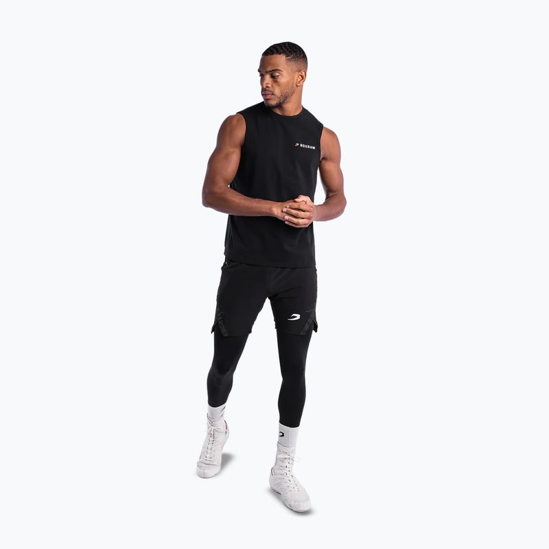 Pánské tričko na lezení BOXRAW We Don't Play Boxing Muscle Tank black 2