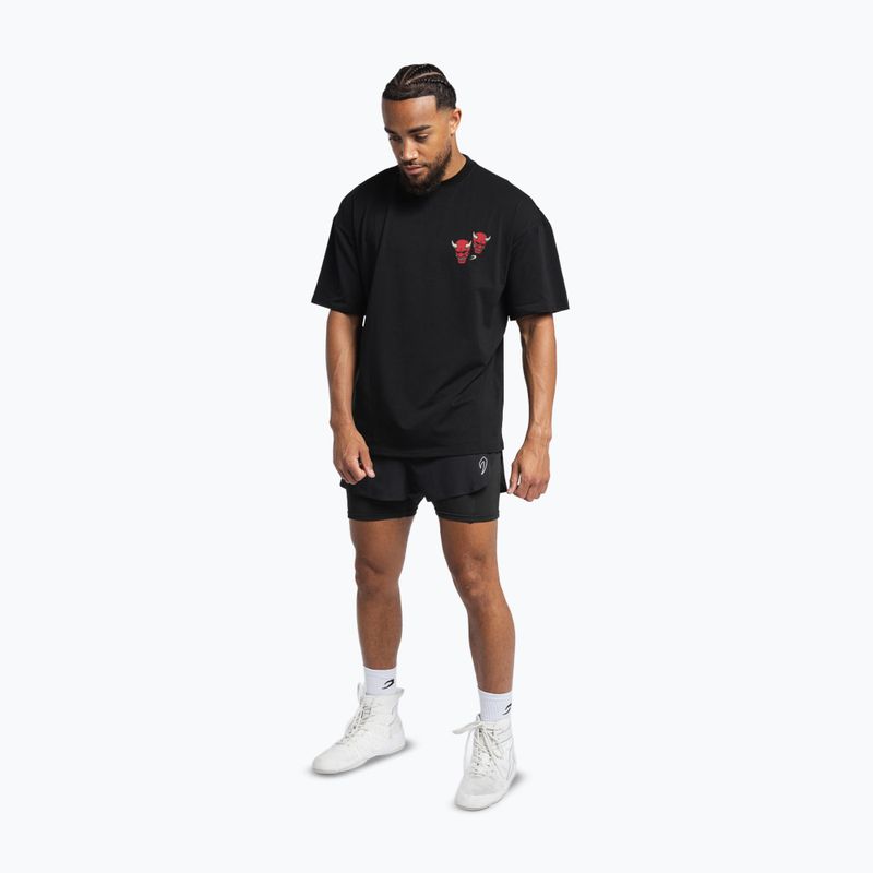 Pánské tričko na lezení BOXRAW Death Before Dishonor Oversized black 2