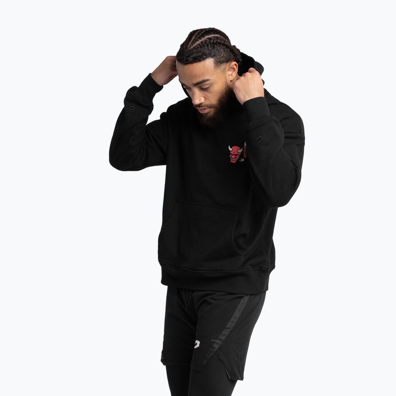 Pánská mikina BOXRAW Death Before Dishonor Oversized Hoodie black 6