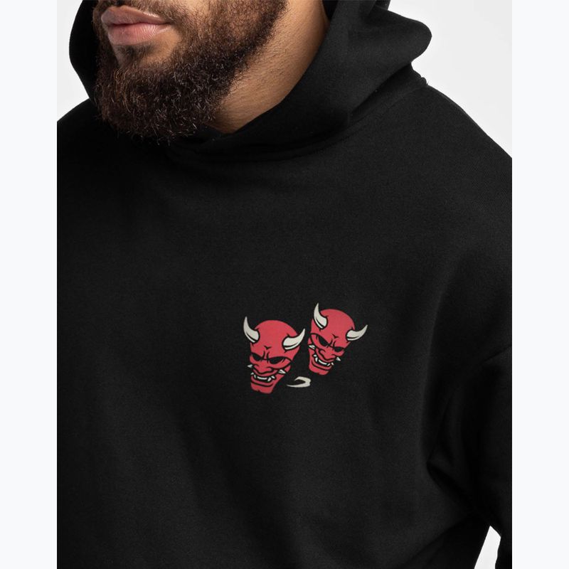 Pánská mikina BOXRAW Death Before Dishonor Oversized Hoodie black 7