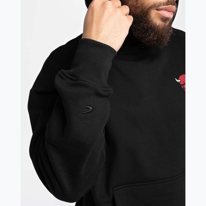 Pánská mikina BOXRAW Death Before Dishonor Oversized Hoodie black 9