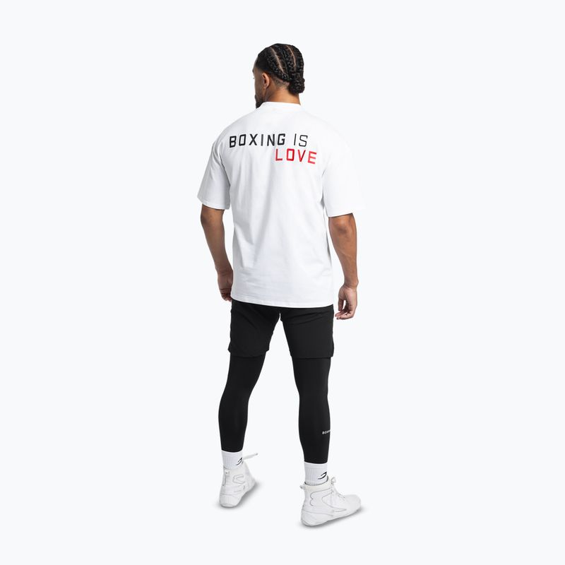 Pánské tričko na lezení Boxraw Boxing is Love Oversized White 5