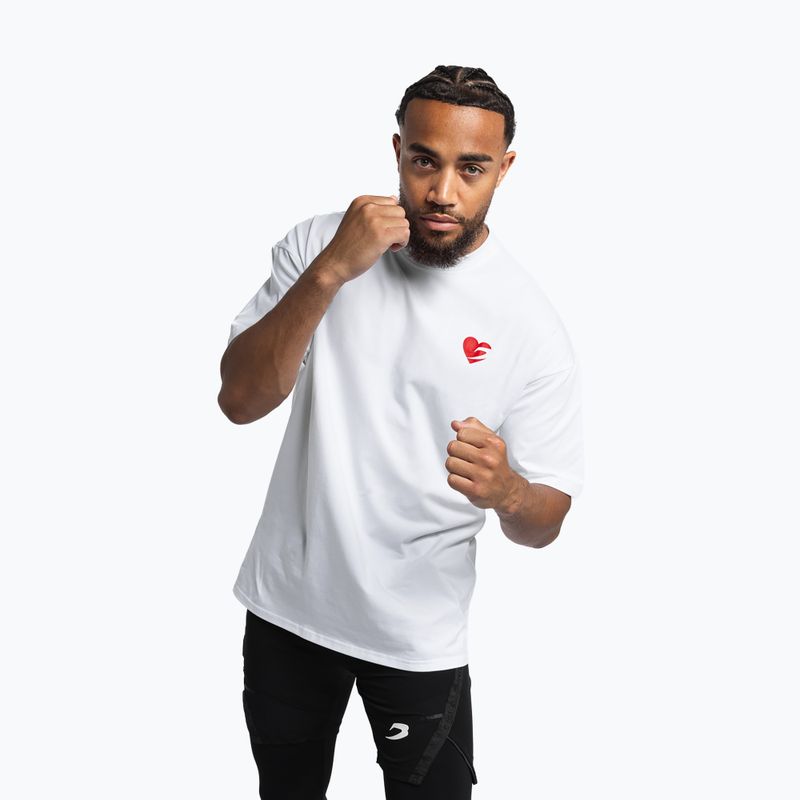 Pánské tričko na lezení Boxraw Boxing is Love Oversized White 6