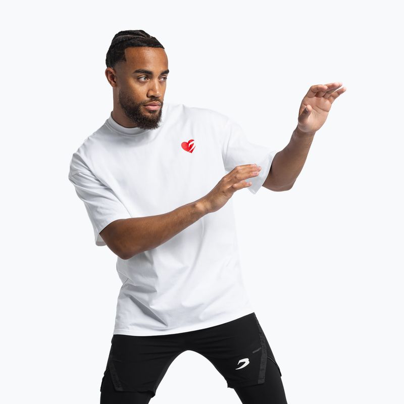 Pánské tričko na lezení Boxraw Boxing is Love Oversized White 7