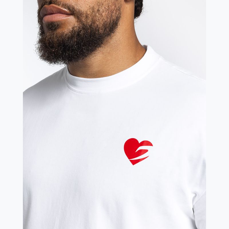 Pánské tričko na lezení Boxraw Boxing is Love Oversized White 8
