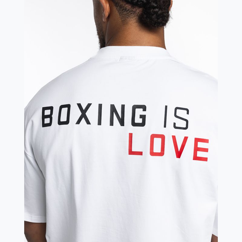 Pánské tričko na lezení Boxraw Boxing is Love Oversized White 9