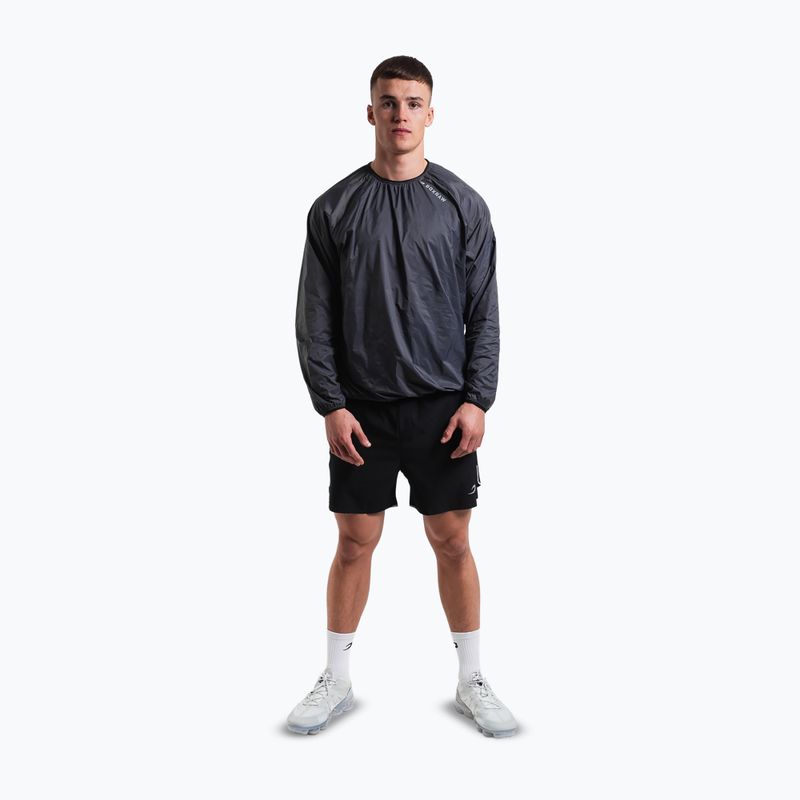 Pánská mikina Boxraw Genaro Sweatshirt charcoal 2