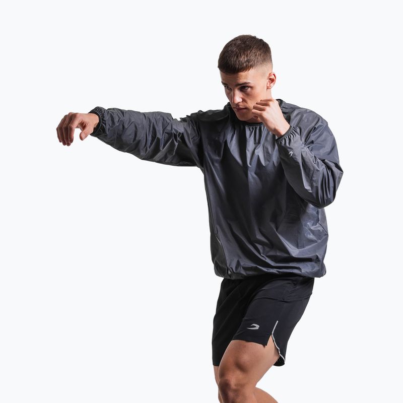 Pánská mikina Boxraw Genaro Sweatshirt charcoal 7