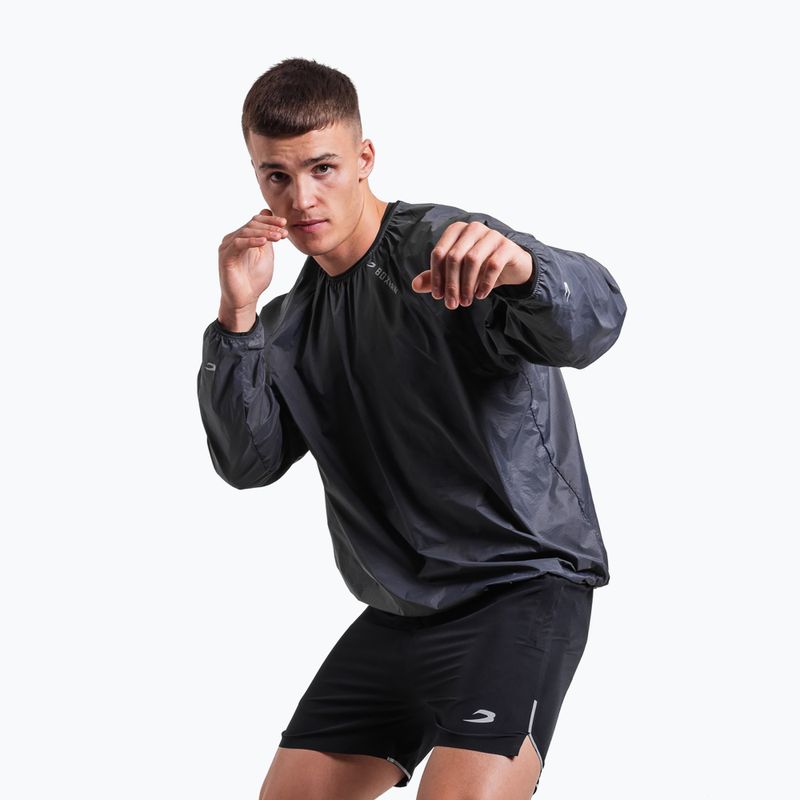 Pánská mikina Boxraw Genaro Sweatshirt charcoal 8