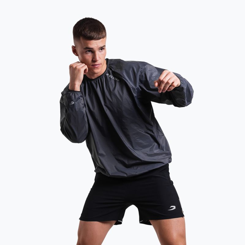 Pánská mikina Boxraw Genaro Sweatshirt charcoal 9