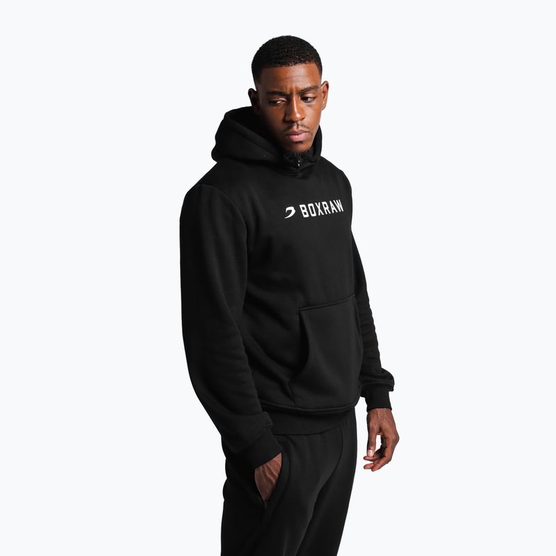 Pánská mikina BOXRAW A.B.C. Hoodie black 5