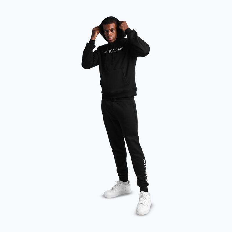 Pánská mikina BOXRAW A.B.C. Hoodie black 6