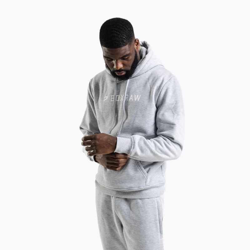 Pánská mikina Boxraw A.B.C. Hoodie grey 4