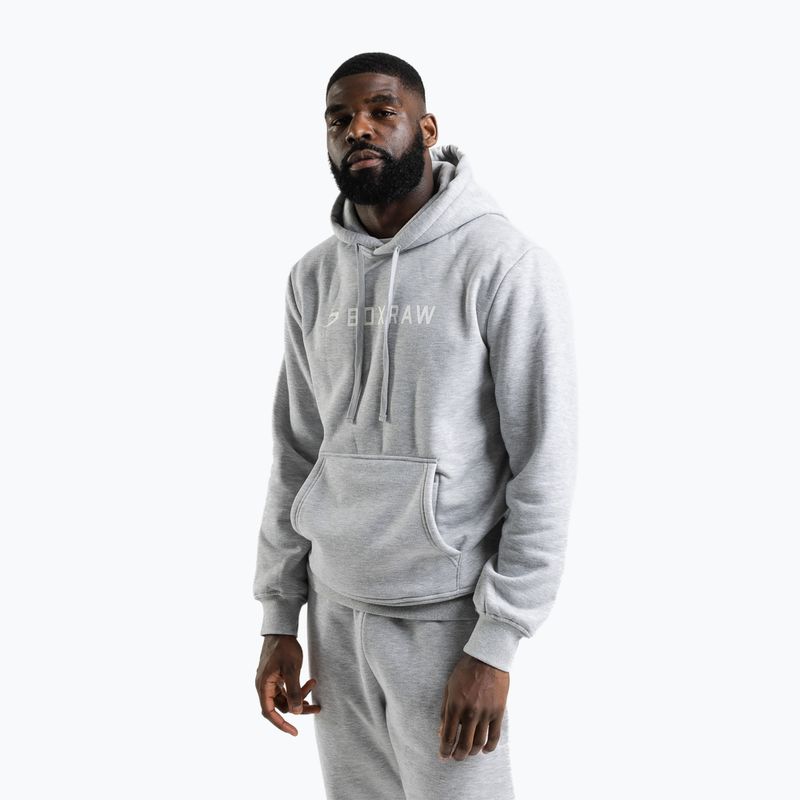 Pánská mikina Boxraw A.B.C. Hoodie grey 5