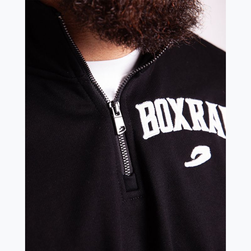 Pánská mikina BOXRAW East Street 1/4 Zip black 7