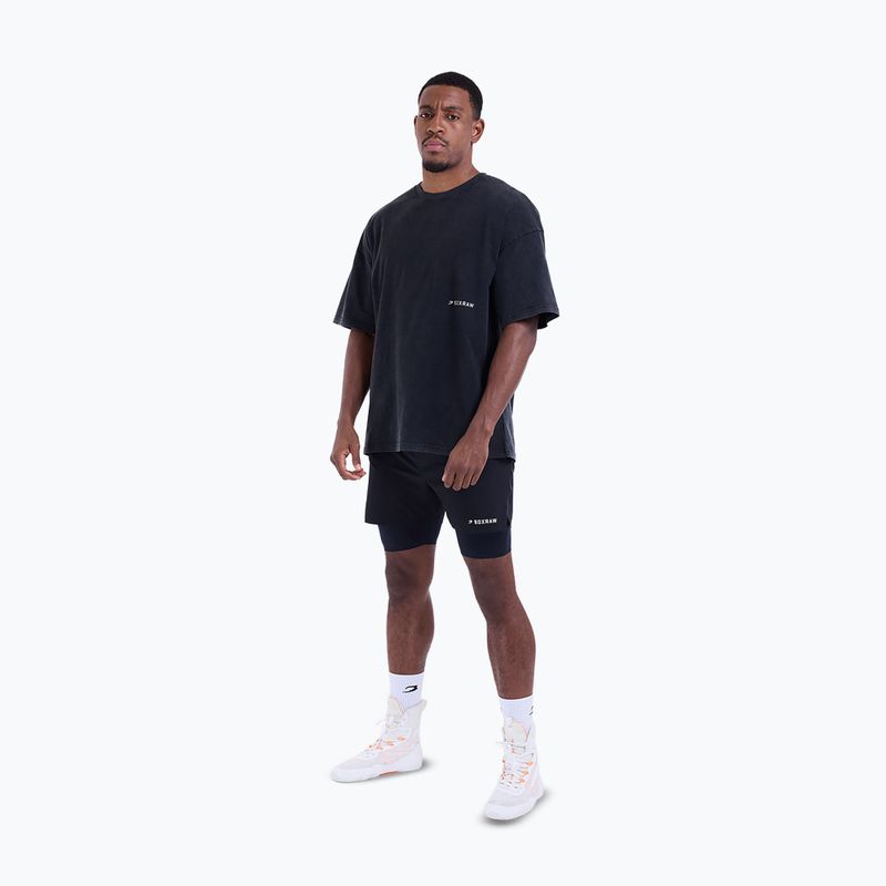Pánské tréninkové šortky BOXRAW Sparring Club 2-in-1 black 2