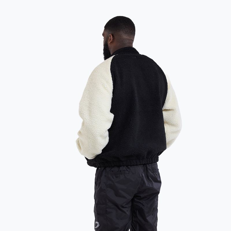 Pánská bunda Boxraw Walker Sherpa black/cream 6