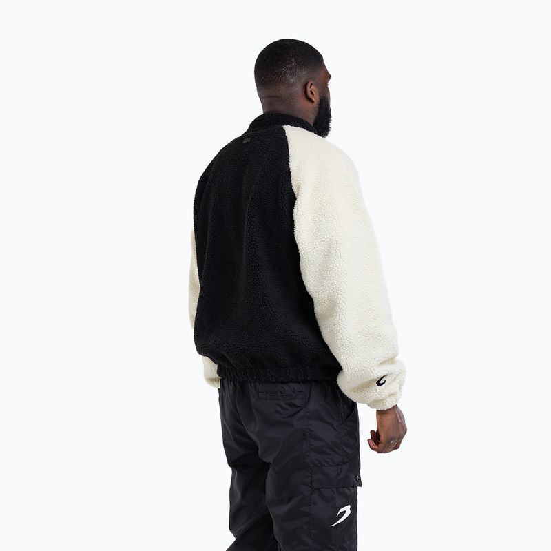 Pánská bunda Boxraw Walker Sherpa black/cream 7