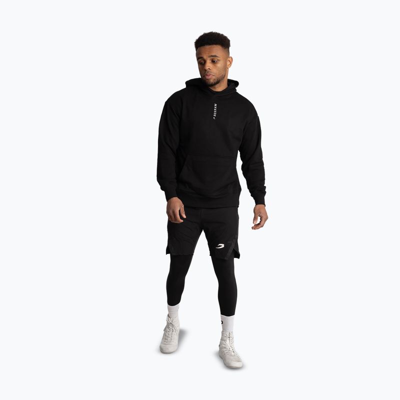 Pánská mikina Boxraw Strike Oversized Hoodie black 2