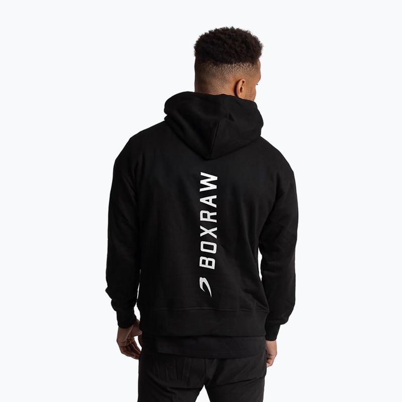 Pánská mikina Boxraw Strike Oversized Hoodie black 3