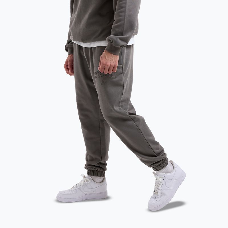 Pánské kalhoty Boxraw East Street Bottoms distressed grey 5