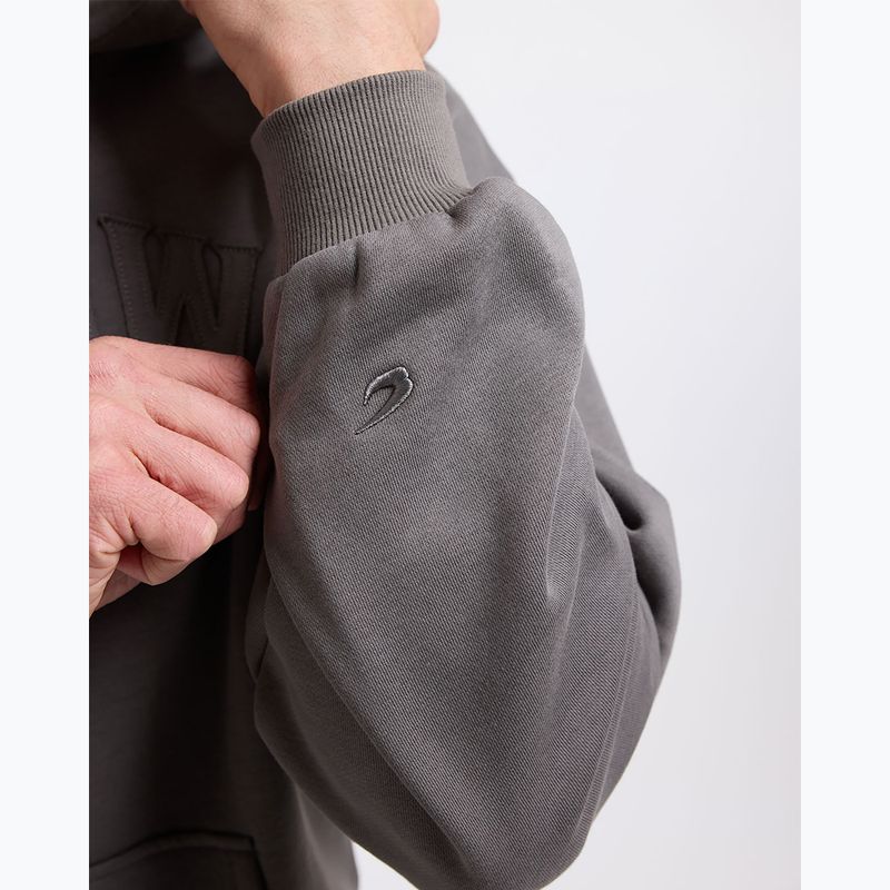 Pánská mikina BOXRAW East Street Hoodie distressed grey 8