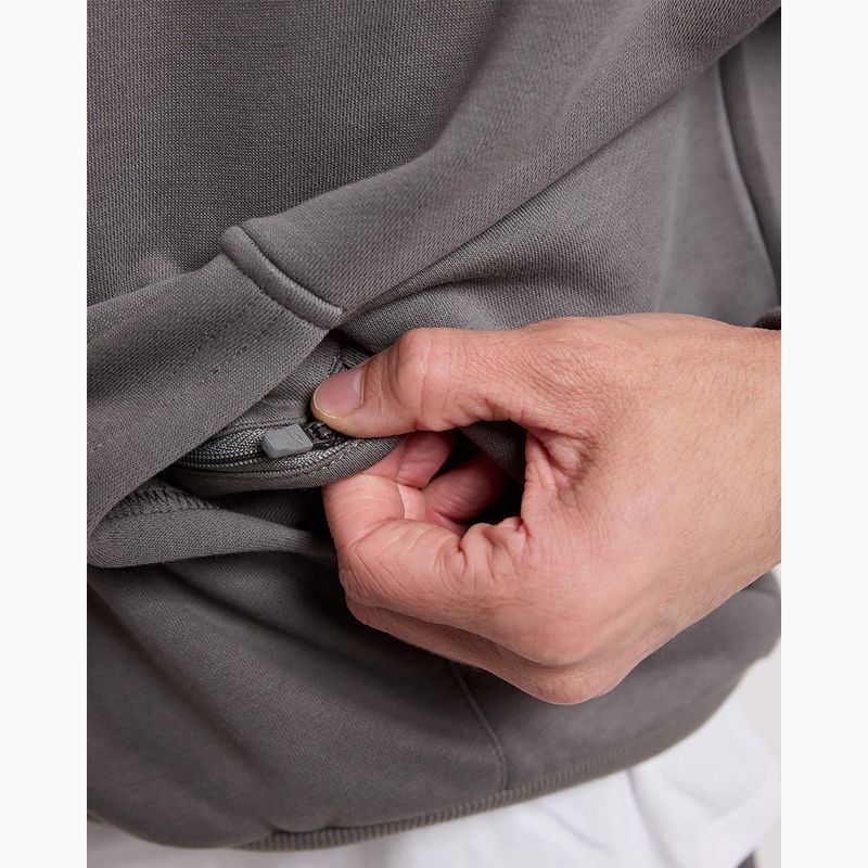 Pánská mikina BOXRAW East Street Hoodie distressed grey 9