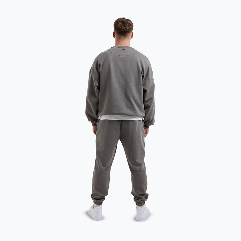 Pánská mikina Boxraw East Street Sweatshirt distressed grey 3