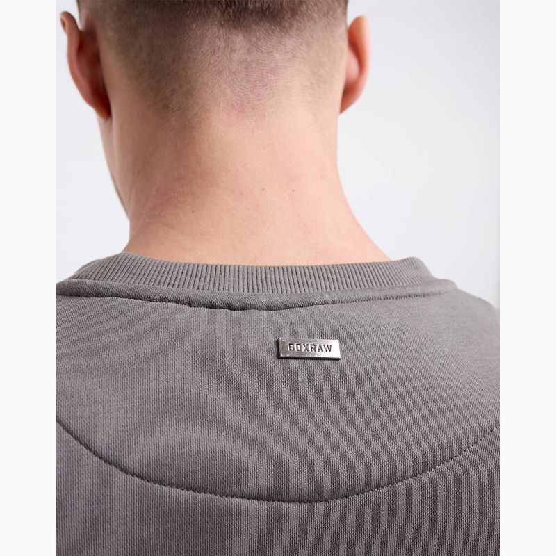 Pánská mikina Boxraw East Street Sweatshirt distressed grey 9