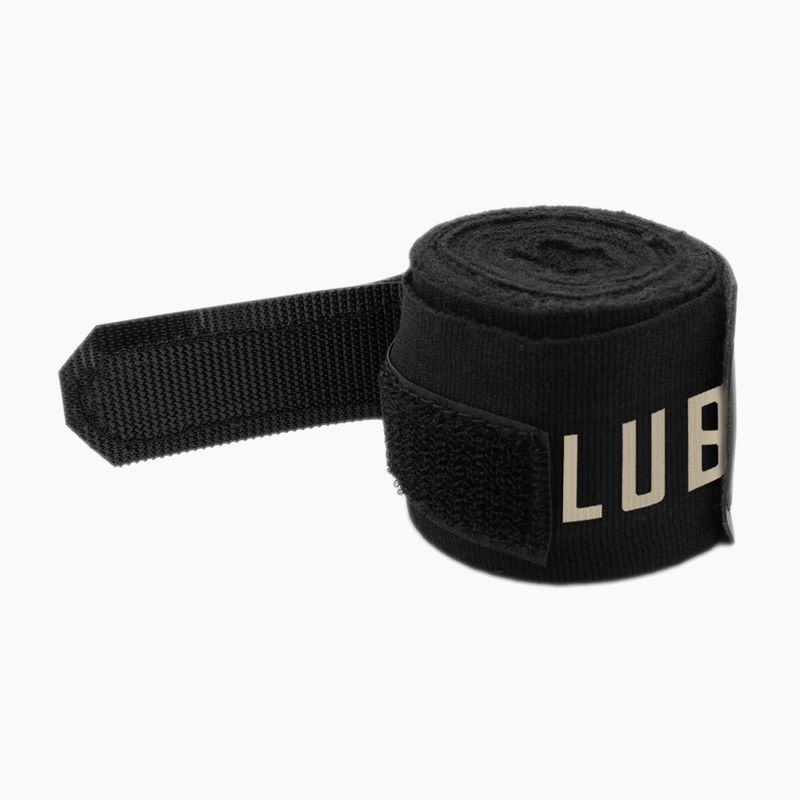 Bandáže na box BOXRAW Sparring Club Hand Wraps 450 cm black 3