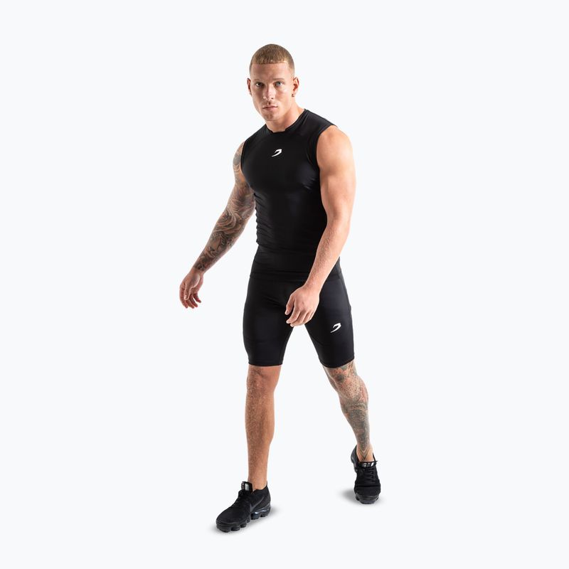 Pánské tréninkové šortky BOXRAW Saddler Compression black 2