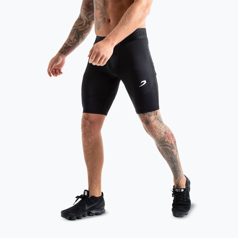 Pánské tréninkové šortky BOXRAW Saddler Compression black 5