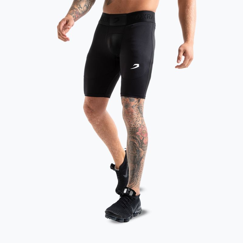 Pánské tréninkové šortky BOXRAW Saddler Compression black 6