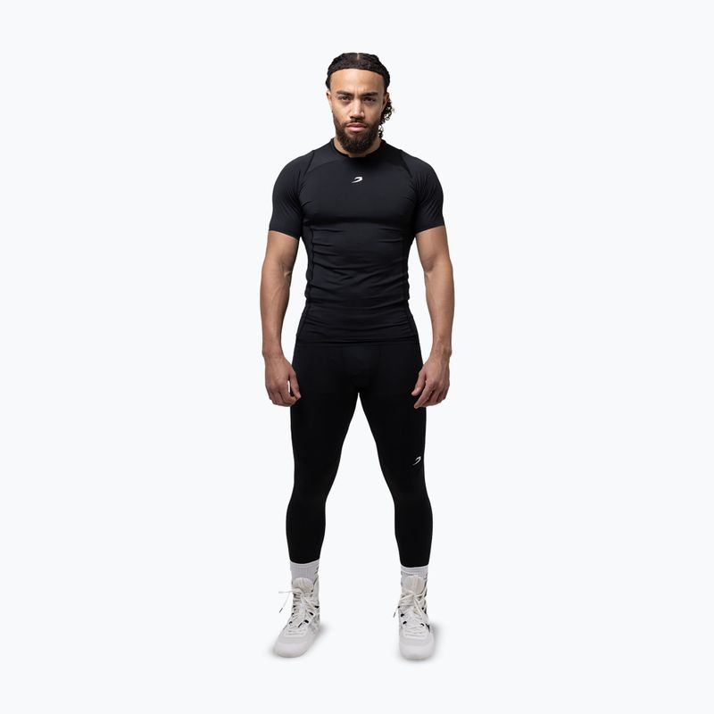 Pánské tréninkové legíny BOXRAW Saddler Compression black 2