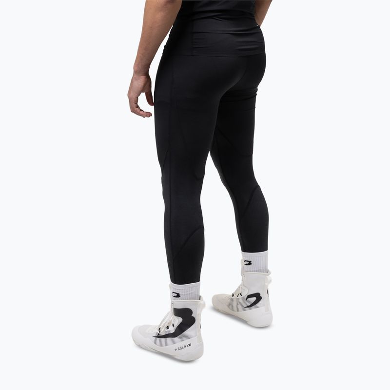 Pánské tréninkové legíny BOXRAW Saddler Compression black 3