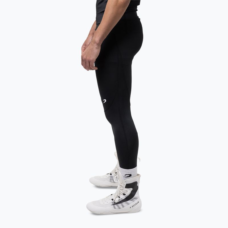 Pánské tréninkové legíny BOXRAW Saddler Compression black 4