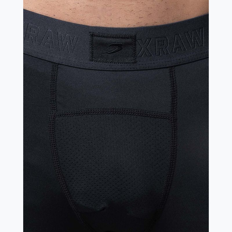 Pánské tréninkové legíny BOXRAW Saddler Compression black 7