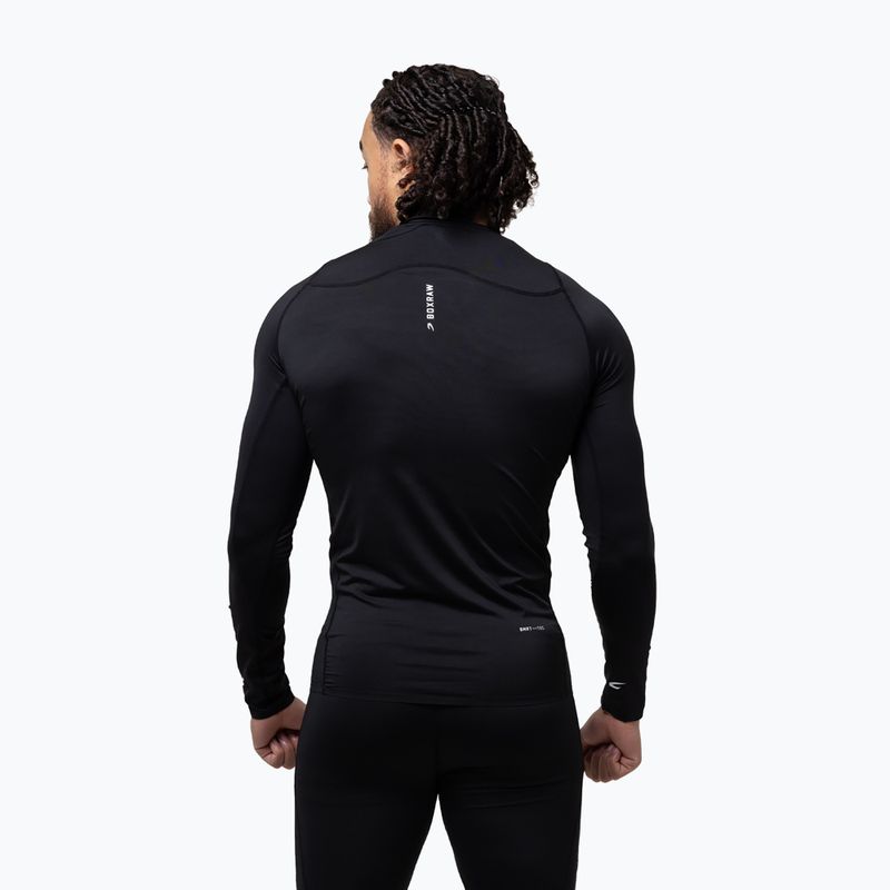 Pánské tričko Longsleeve BOXRAW Saddler Compression black 3