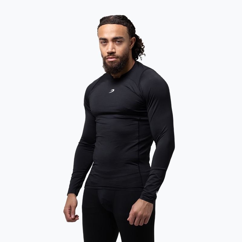 Pánské tričko Longsleeve BOXRAW Saddler Compression black 4