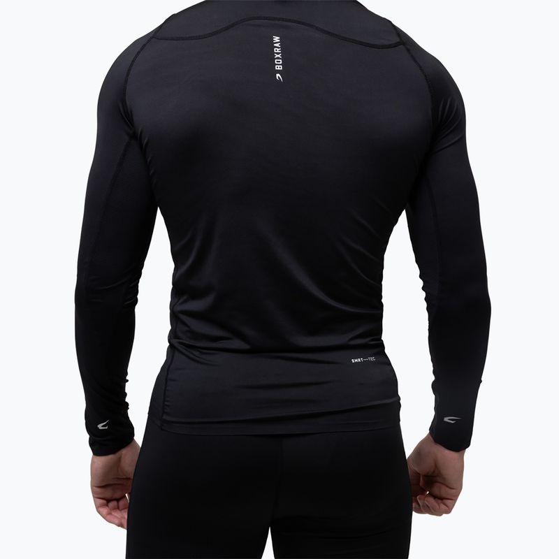 Pánské tričko Longsleeve BOXRAW Saddler Compression black 7