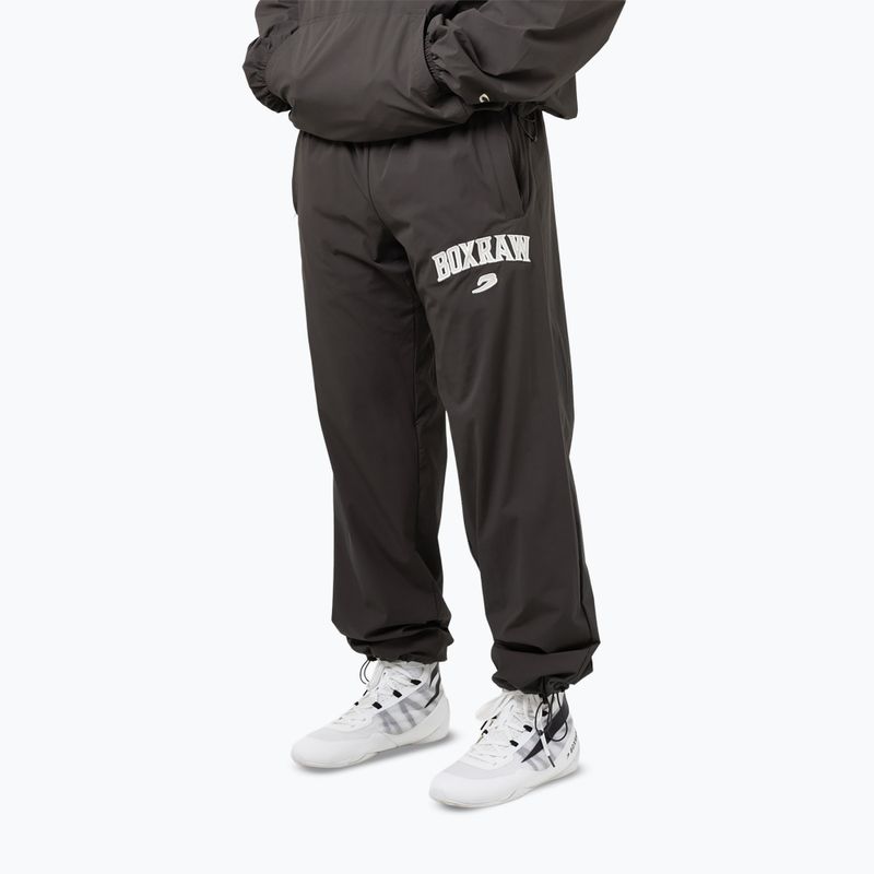 Pánské kalhoty BOXRAW East Street Shell Bottoms charcoal 4