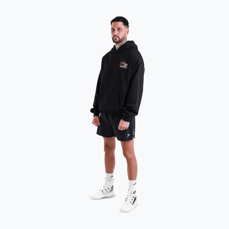 Pánská mikina BOXRAW Hook Right Goodnight Oversized Hoodie black 2