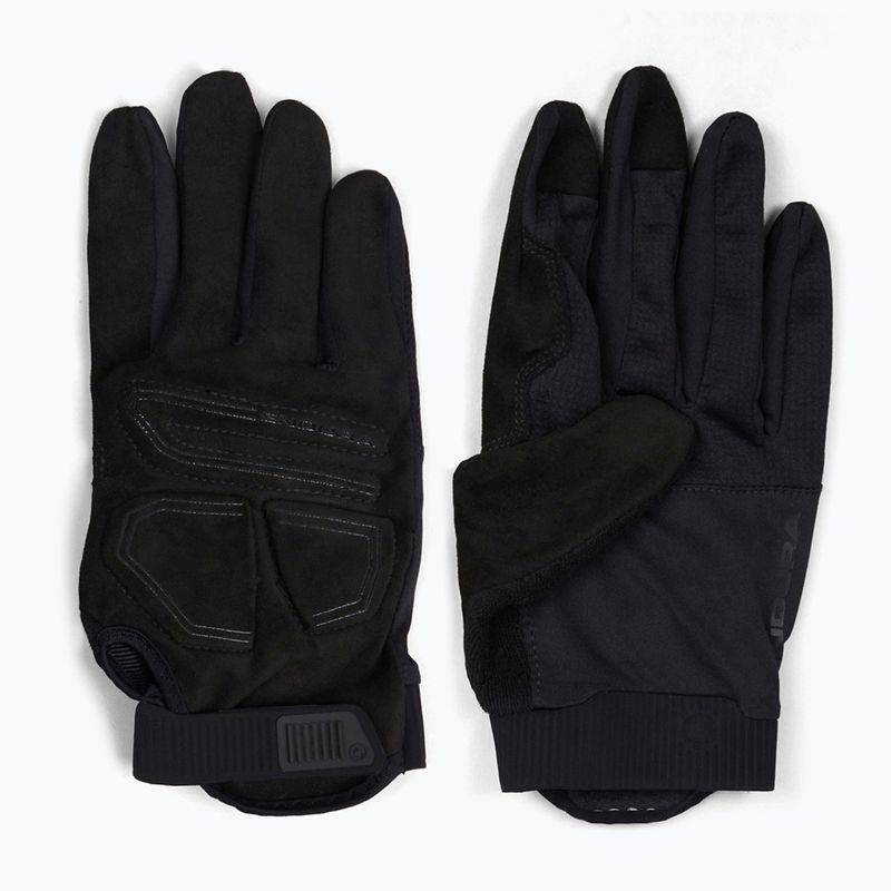 Cyklistické rukavice Endura Loop Full Finger black