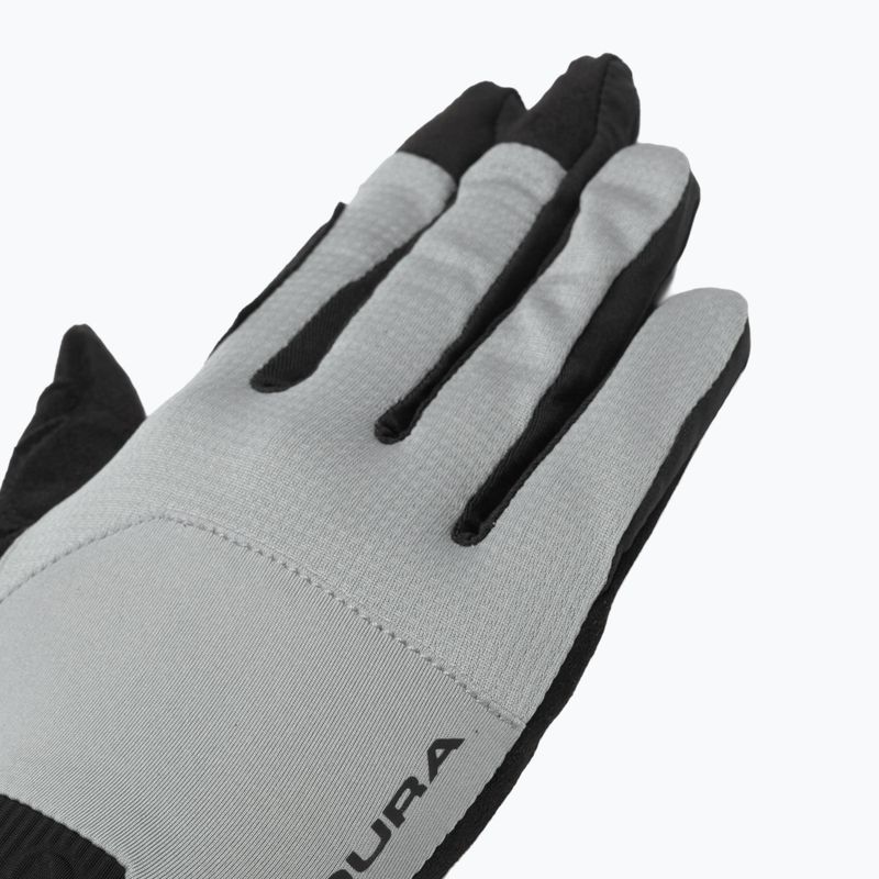 Cyklistické rukavice Endura Loop Full Finger dreich grey 4