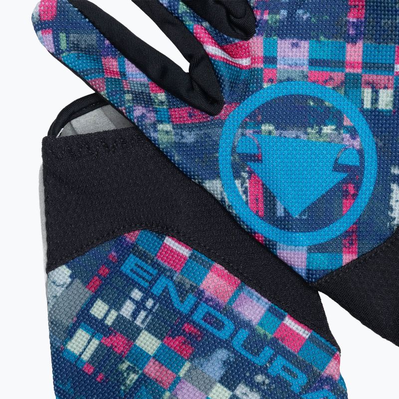 Pánské cyklistické rukavice Endura Hummvee Lite Icon atlantic 4
