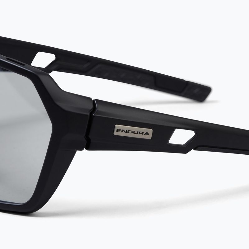 Sluneční brýle Endura Singletrack Photochromic black/photochromic silver flash mirror/ambe 3