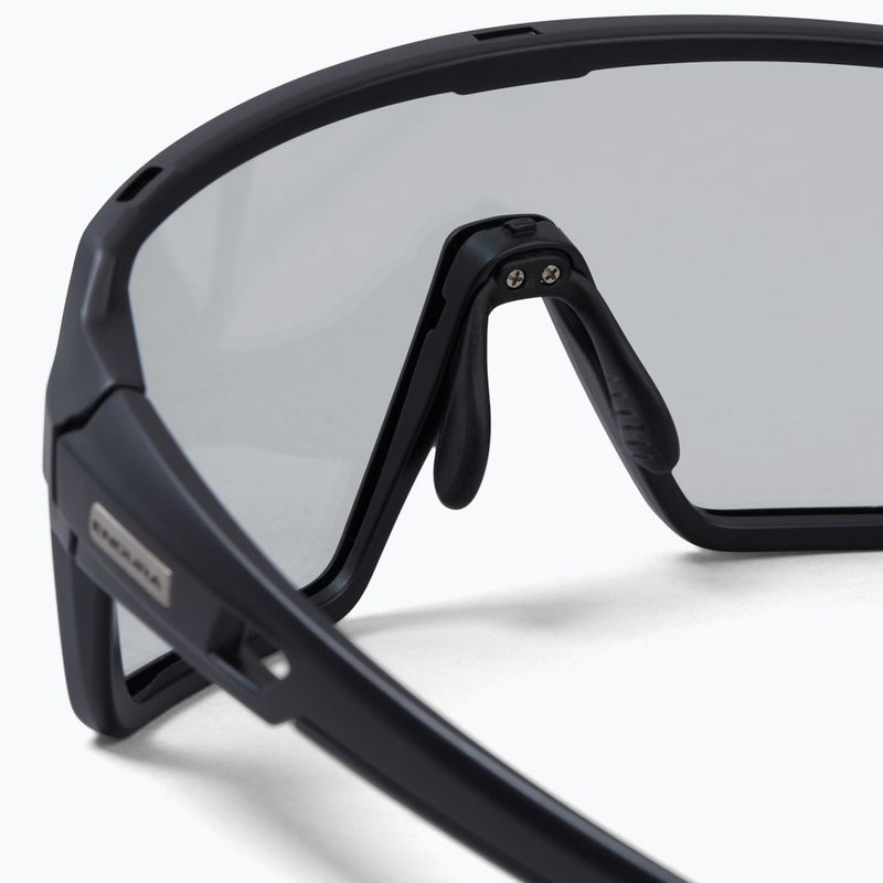 Sluneční brýle Endura Singletrack Photochromic black/photochromic silver flash mirror/ambe 4