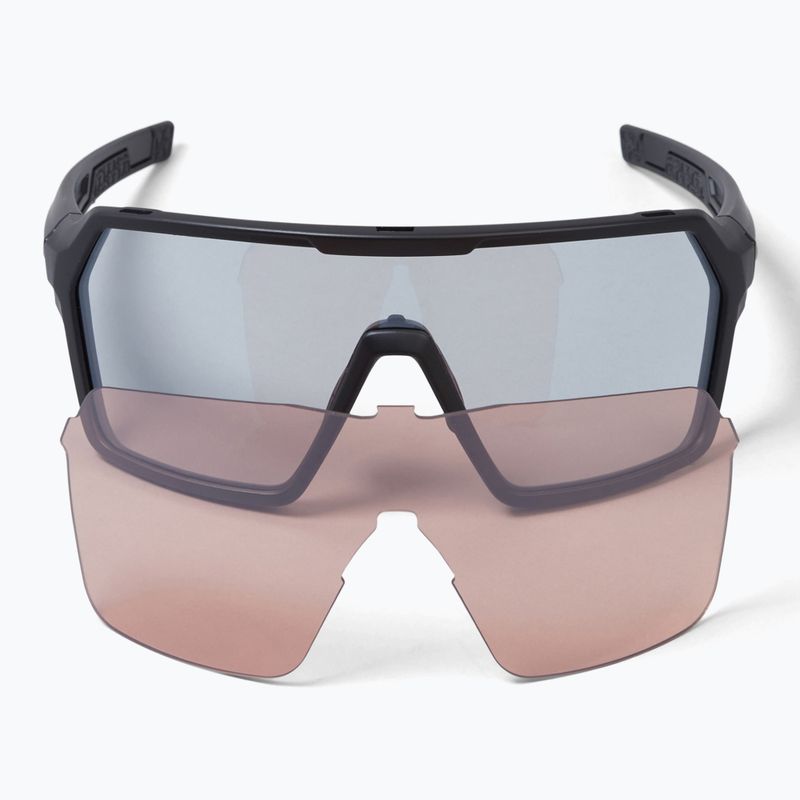 Sluneční brýle Endura Singletrack Photochromic black/photochromic silver flash mirror/ambe 5