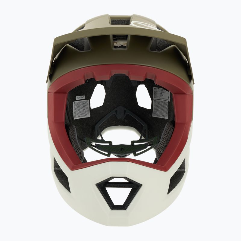 Cyklistická přilba Endura Singletrack Full Face tweed green 2